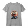 Donna Gatto Giapponese Ninja Kawaii Burmilla Cat Samurai Maglietta con Collo a V - Design Samurai unico per Appassionati di Gatti e Cultura Giapponese