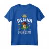 Frase Divertente Porcini per Lei - Regina dei Porcini Amante Funghi Maglietta - Perfetta per Raccoglitrici di Funghi
