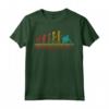 Funghi Porcini Divertente Micologo Evoluzione Maglietta - T-shirt Vintage Ironica per Appassionati di Funghi