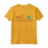 Funghi Porcini Divertente Micologo Evoluzione Maglietta - T-shirt Vintage Ironica per Appassionati di Funghi
