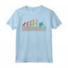 Funghi Porcini Divertente Micologo Evoluzione Maglietta - T-shirt Vintage Ironica per Appassionati di Funghi