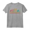 Funghi Porcini Divertente Micologo Evoluzione Maglietta - T-shirt Vintage Ironica per Appassionati di Funghi