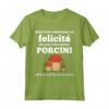 Funghi Porcini Divertente Micologo Fungaiolo Felicità Maglietta - Regalo Compleanno Natale Cacciatore di Funghi - Ideale per Passeggiate nel Bosco o in Montagna