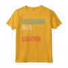 Marito Papà Chef Leggenda - Divertente Camicia per la Festa del Papà - Regalo Originale per Uomini Campeggio Barbecue Pesca