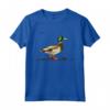 Germano Reale Drake Duck Caccia Bird Watcher Maglietta - Design Unico per Appassionati di Caccia agli Anatre - Black Fly Creations