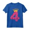 Camicia di Buon Compleanno - 4° Compleanno Maglietta per Bambina - Happy Birthday Queen - Regalo per Bambini di 4 Anni