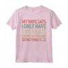 Mia Moglie Dice che ho Solo Due Difetti - Camicia Divertente Natale Maglietta - Ideale per Regalo Festa del Papà o Natale