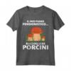 Funghi Porcini Pensionato - Maglietta Divertente per Appassionati di Funghi in Pensione - Il Mio Piano Pensionistico per il Micologo