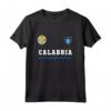 Maglia Calabria Sport/Calcio - Bandiera Calcio Italiano Maglietta - Orgoglio Nazionale Italia