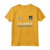 Maglia Calabria Sport/Calcio - Bandiera Calcio Italiano Maglietta - Orgoglio Nazionale Italia