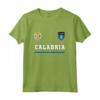 Maglia Calabria Sport/Calcio - Bandiera Calcio Italiano Maglietta - Orgoglio Nazionale Italia