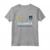 Maglia Calabria Sport/Calcio - Bandiera Calcio Italiano Maglietta - Orgoglio Nazionale Italia