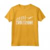 Evoluzione del Portiere di Calcio - Maglia a Manica Corta Divertente - Regalo Compleanno o Natale per Appassionati di Calcio