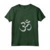Donna Om Yoga Aum Ohm Meditazione Indù Simbolo Maglietta con Collo a V - Ideale come Regalo Yoga per Compleanni o Natale