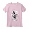 HapTiger Run Forrest Run Silhouette - Maglietta con Collo a V - Ufficiale Forrest Gump Apparel