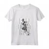 HapTiger Run Forrest Run Silhouette - Maglietta con Collo a V - Ufficiale Forrest Gump Apparel
