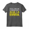 Magliette Divertenti - Scritte Ironiche Birra e Palestra Maglietta per Uomo - Ideale come Regalo per gli Amanti del Fitness e della Birra