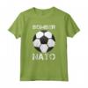 Maglietta Uomo Manica Corta Divertente Calcio Bomber Nato - T-Shirt Ironica per Compleanni - Marca HapTiger