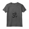 Ohm Om Aum Simbolo Yoga Meditazione - Maglietta con Collo a V per Principianti - Ideale per Insegnanti e Studenti di Yoga