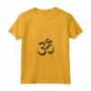Ohm Om Aum Simbolo Yoga Meditazione - Maglietta con Collo a V per Principianti - Ideale per Insegnanti e Studenti di Yoga