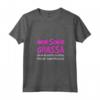 Donna Non Sono Grassa - T-Shirt Divertenti Palestra Fitness Scritte - Ideale Regalo per Amanti dell'Ironia - Marca HapTiger