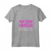 Donna Non Sono Grassa - T-Shirt Divertenti Palestra Fitness Scritte - Ideale Regalo per Amanti dell'Ironia - Marca HapTiger