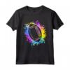Colorato Splatters Rugby Football americano - Maglietta per Bambini - Ideale per il Calcio Universitario e il Rugby