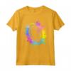 Colorato Splatters Rugby Football americano - Maglietta per Bambini - Ideale per il Calcio Universitario e il Rugby