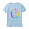 Colorato Splatters Rugby Football americano - Maglietta per Bambini - Ideale per il Calcio Universitario e il Rugby