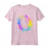 Colorato Splatters Rugby Football americano - Maglietta per Bambini - Ideale per il Calcio Universitario e il Rugby