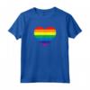 Grunge Gay Pride Heart Maglietta - Love is Love T-shirt for Pride Month Celebrations - Ideal for Birthday or Christmas Gifts