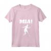 Donna Padel Divertente - Maglietta Paddle Tennis Ragazza con Collo a V - Design Mia! per l'Appassionata di Padel
