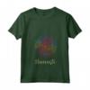 Donna Namaste Mandala Lotus Flower Sacred Geometry Yoga Maglietta con Collo a V - Balance Harmony of Body, Mind, Spirit - Ideale per Regalo Yoga, Meditazione e Spiritualità