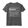Funny Running Shirt - Funny Definition Marathon Runners Gift Maglietta - Perfect for Half or Ultra Marathon - All Soreness Will Be Gone!