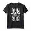 HapTiger Run Forrest Run Silhouette Maglietta - Officially Licensed Apparel from Forrest Gump - Buy Now