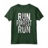 HapTiger Run Forrest Run Silhouette Maglietta - Officially Licensed Apparel from Forrest Gump - Buy Now