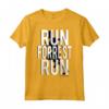 HapTiger Run Forrest Run Silhouette Maglietta - Officially Licensed Apparel from Forrest Gump - Buy Now