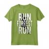 HapTiger Run Forrest Run Silhouette Maglietta - Officially Licensed Apparel from Forrest Gump - Buy Now