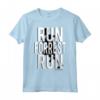 HapTiger Run Forrest Run Silhouette Maglietta - Officially Licensed Apparel from Forrest Gump - Buy Now