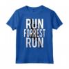 HapTiger Run Forrest Run Silhouette Maglietta - Officially Licensed Apparel from Forrest Gump - Buy Now