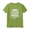 Mamma Padel Divertente Giocatrice Maglietta - Mai sottovalutare una mamma che gioca a padel - Ideale come regalo sportivo