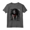 Epic One Nation Under God USA Military Spartan Helmet Maglietta - Patriotic Tee for History Enthusiasts