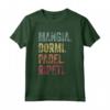 Mangia Dormi Padel Ripeti - Maglietta per Giocatori di Tennis - Ideale per gli Amanti del Padel e del Tennis