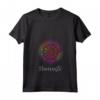 Donna Namaste Mandala Lotus Sacred Geometry Meditation Spiritual Maglietta con Collo a V - Yoga T-Shirt for Women - Perfect Gift for Yoga Lovers, Teachers, and Students
