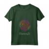 Donna Namaste Mandala Lotus Sacred Geometry Meditation Spiritual Maglietta con Collo a V - Yoga T-Shirt for Women - Perfect Gift for Yoga Lovers, Teachers, and Students