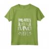 Donna Citazione Divertente Pilates - Yoga Lover Maglietta con Collo a V - Regalo Ideale per Compleanno o Natale