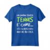 Magliette Divertenti Un Giorno Senza Tennis - Regalo Tennista Maglietta - T-shirt Frasi Ironiche e Simpatiche sul Tennis