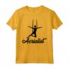 Funny Aerialist Tee Shirts Women - Aerial Skills Yoga Maglietta - Unique Gift for Dancers and Yoga Enthusiasts