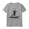 Funny Aerialist Tee Shirts Women - Aerial Skills Yoga Maglietta - Unique Gift for Dancers and Yoga Enthusiasts