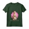 Donna Llamaste - T-shirt divertente per Yoga Lama Namaste - Abbigliamento Alpaca per Allenamento in Palestra